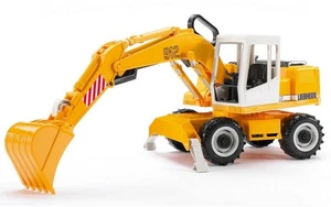 Wheeled Excavator Liebherr Power Shovel Bruder Toy Car Model 1/16 1:16 - Picture 1 of 6