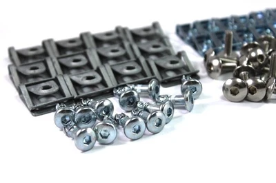 Aprilia Mille RSV 1000 1998 1999 12x Hex Allen Dzus + Stainless Fairing Bolt Kit — 第 1/4 张图片