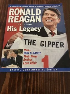 Ronald Reagan Special Commemorative Edition Magazine Gipper Collectible Politics - Picture 1 of 3