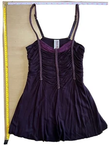 free people xs lila geflochtenes tank top - Bild 1 von 7