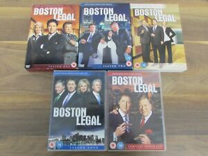 Boston Legal Complete Series DVD Boxset Seasons 1-5 David E. Kelley 1 2 3 4 5