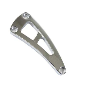 Chrome Long Water Pump Alternator Bracket for Chevy Big Block BB - Picture 1 of 2