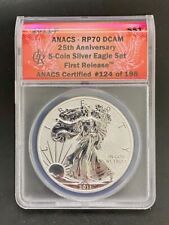 2011 P Silver Eagle Reverse Proof  PF70 DCAM 25th Anniversary Set First Release