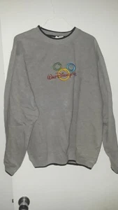 NEW DISNEY WORLD GRAY SWEATSHIRT WITH TAG, MEN'S MEDIUM, - Picture 1 of 3