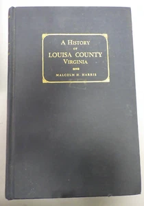 1963 "A History of Louis County Virginia"  Harris /Written In / Sold "As IS" - Picture 1 of 5