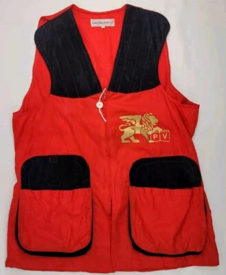 RARE Castellani TEAM PIOVANELLI Sporting Shooting Vest - XXL Made In Italy - Image 1 of 4