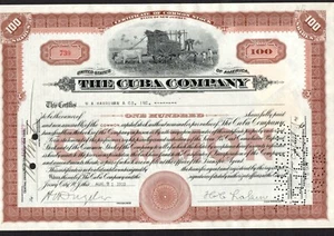 The Company Aktienzertifikat 1923 - Serie: 739 - W13 - Bild 1 von 2