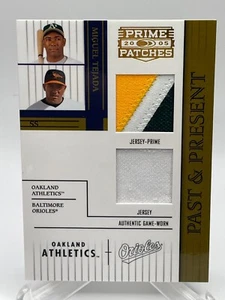 Camiseta deportiva Miguel Tejada 2005 Donruss Prime Patches Past & Present Game/136 Xe3X - Imagen 1 de 2