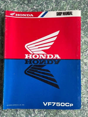 Honda VF750CP  VF750CV VF750CT VF750CS Motorcycle Service Shop Manual  1993 - Image 1 of 4