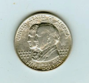 1921 Alabama 2X2 Commemorative 50 cents - Picture 1 of 2