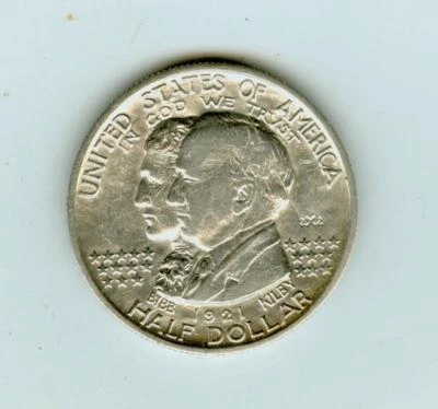 1921 Alabama 2X2 Commemorative 50 cents - Image 1 of 2