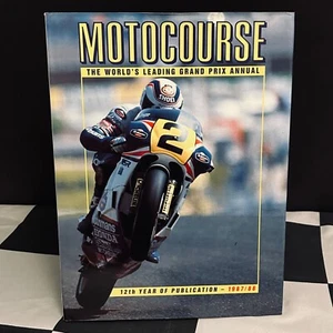 MOTOCOURSE 1987 88 ANNUAL YEARBOOK MOTO GP 500CC WAYNE GARDNER ROTHMANS HONDA - Imagen 1 de 8