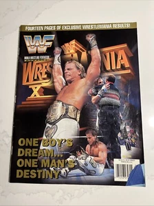 WWF Magazine June 1996 Shawn Michaels Cover Wrestlemania XII With Poster - Picture 1 of 4