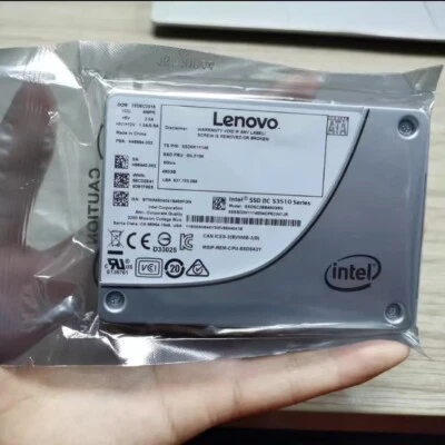 Intel 480GB DC SSD S3510 SATA SSD FRU:00LF196 MLC 2.5" SSDSC2BB480G6N Lenovo - Image 1 of 2