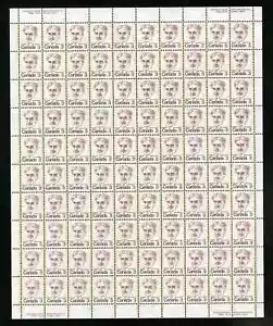 Canada - Scott 588 - Full Plate Sheet of 100 Stamps Plate No 1 - MNH - 1973 - Picture 1 of 1