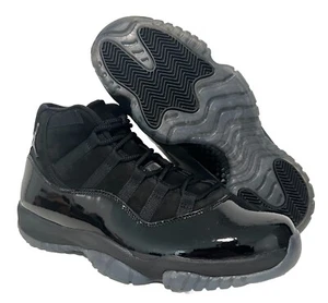 New Air Jordan 11 Cap and Gown 2018 Size 10.5 Rare Retro Authentic Black High MJ - Picture 1 of 17