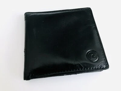 Vintage Pierre Cardin Designer Leather Wallet Black Folding Pocket Original - Image 1 of 4