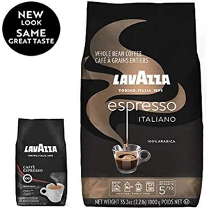 Lavazza Espresso Italiano Whole Bean Coffee Blend, Medium Roast, 2.2 Pound Bag ( - Imagen 1 de 9