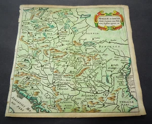 Antique Map of the Balkans by Petrus Bertius 1672 - Picture 1 of 3
