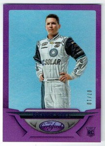 2016 CERTIFIED MIRROR PURPLE #93 BRENNAN POOLE #7/10