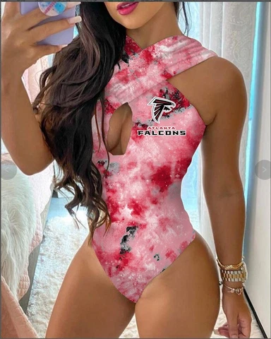Atlanta Falcons Sexy Tie Criss Cross Bikini Bathing Suit Halter Swimsuit Gifts Cover