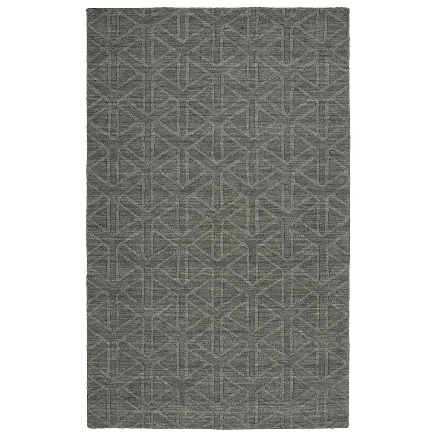 Kaleen Rugs Imprints Modern Area Rug, Charcoal, 8'x11' - IPM08-38-811 - Image 1 of 1
