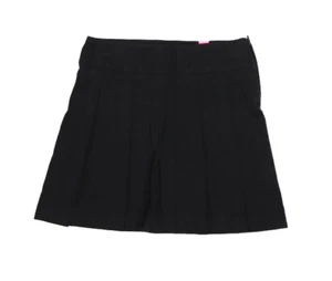 The Children's Place Girls Black Side Zip Uniform Adjustable Waist Skort 10 - Picture 1 of 8