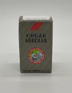 100 ORGAN 15X1ST HAX1ST EMBROIDERY LARGE EYE SEWING MACHINE NEEDLE 15X1 - Picture 1 of 4