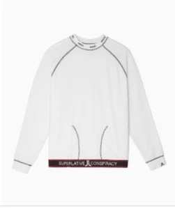 WeSC Parker Solid Size XL Long Sleeve Lounge Pullover MSRP$68 NWT - Picture 1 of 6