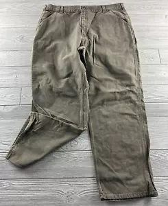 Carhartt Men's B11 TMB Washed Duck Utility Work Pants Size 40X32 - Picture 1 of 11