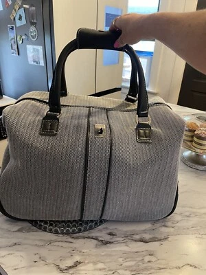 Nuevo precioso bolso London Fog Tavel/llevar negro/blanco NUEVO Foto 1 de 4