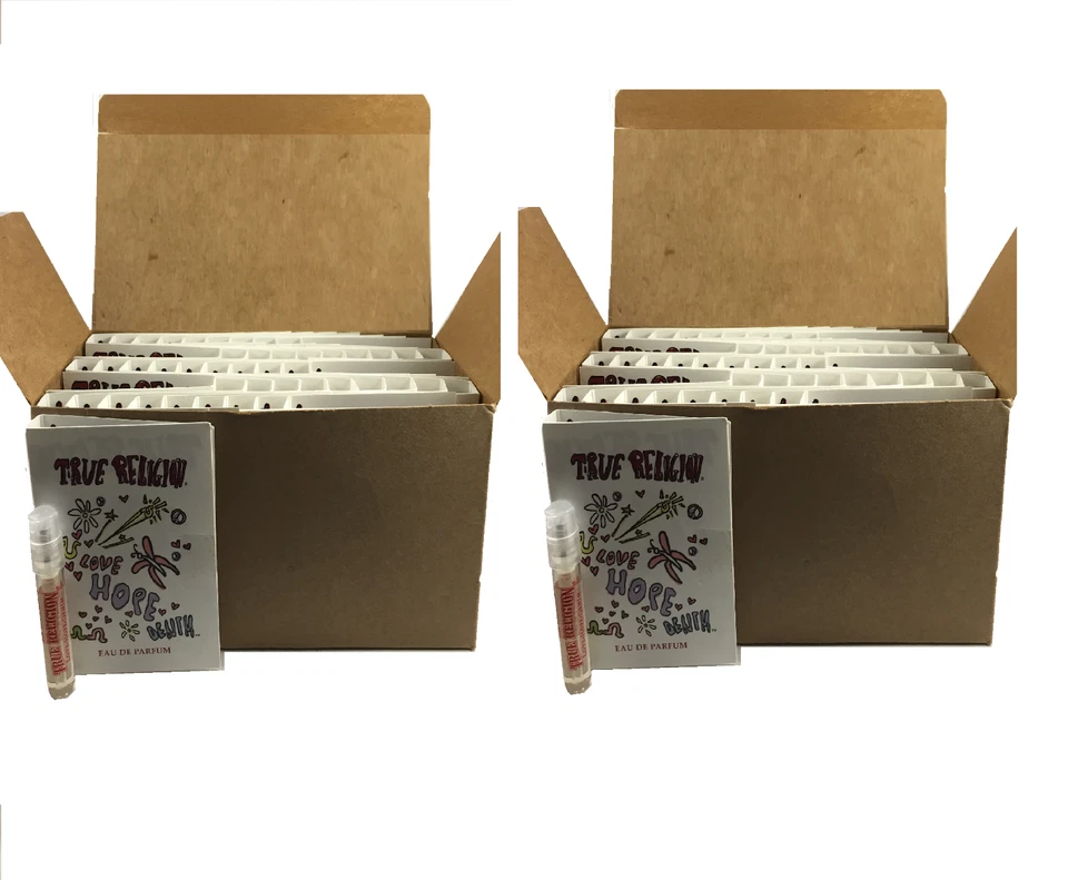 perfume para mujer EDP spray frascos lote de 100 HOPE LOVE DENIM TRUE RELIGION Foto 1 de 1