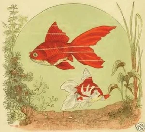 Goldfish View to Profit 1883 Book fish - Imagen 1 de 1