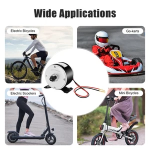 For Electric Scooter Mini Bicycle Go-kart 250w Permanent Magnet Electric Motor - Picture 1 of 11