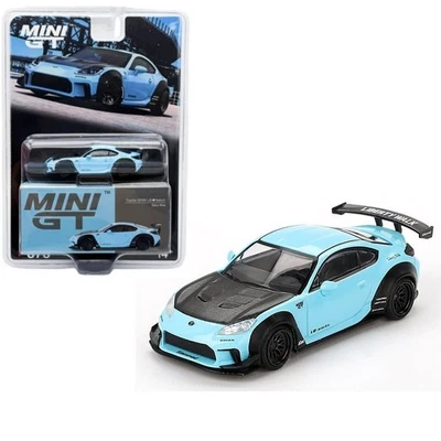 TOYOTA GR86 - LB Nation  - baby blue - MiJo - Mini GT 1:64 - Immagine 1 di 4