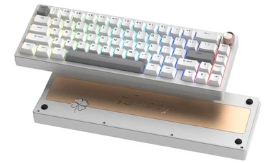Womier SK65 Wireless Mechanical Gaming Keyboard with Knob, 60 Percent Alumini... - Image 1 of 4