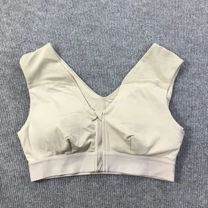 Tommie Copper Bra Womens Medium Beige Shoulder Support Comfort Wireless Znergy - Picture 1 of 9