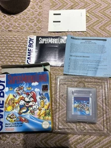Super Mario Land Nintendo Game Boy Complete Boxed Manual 1990 UK - Picture 1 of 4