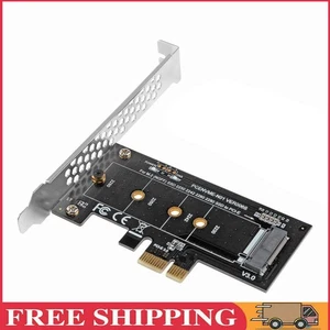 PCI-E 3.0 x4 to M.2 Key Slot Converter Adapter and Low profile brack - Bild 1 von 9