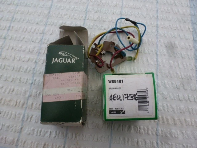 Placa de cepillo Jaguar XJS Lucas para motores de limpiaparabrisas de dos velocidades AEU 1736 Foto 1 de 1