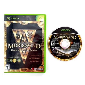 Elder Scrolls III: Morrowind - Game of the Year Edition Microsoft Xbox No Manual - Picture 1 of 6