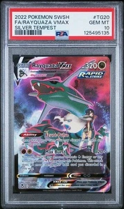 Rayquaza VMAX TG20/TG30 Silver Tempest Trainer Gallery PSA 10 - Picture 1 of 2