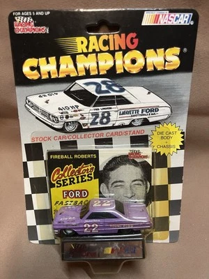 Racing Champions 1:64 NASCAR Collectors Series Ford Fastback 22 Fireball Roberts Foto 1 de 2