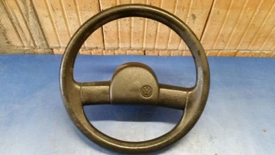 VW POLO (86C, 80) 2-Speichen Lenkrad komplett schwarz 867419091G - Bild 1 von 2