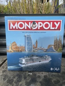 MONOPOLY SPECIAL EDITION MSC BELLISSIMA CRUISE SHIP MSC CRUISES 2019 HASBRO NEW - Picture 1 of 2