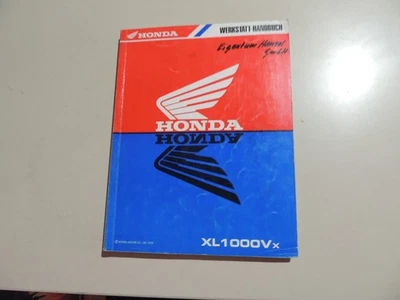 Honda XL 1000 V Varadero SD01 ab 1999  Werkstatt-Handbuch Reparaturanleitung - Bild 1 von 4