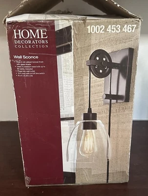 Lámpara aplique de bronce frotado con aceite Needham colección decoradores del hogar 1002 453 467 Foto 1 de 2