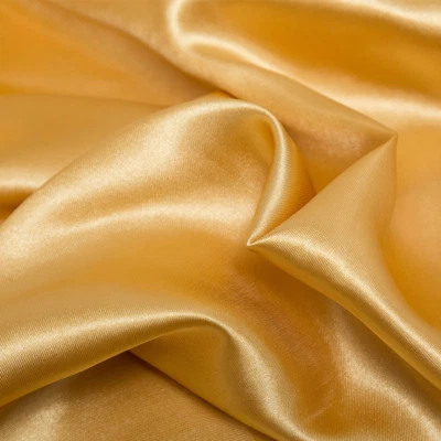 1M DIY Faux Satin Silk Fabric For Gift Box Lining Background Cloth Dress Sewing - Image 1 of 4