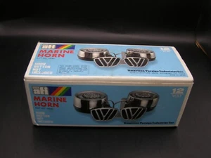 AFI Marine Boat Horn A-23 Double Horn 12Volt With Original Box. New old stock - Picture 1 of 5