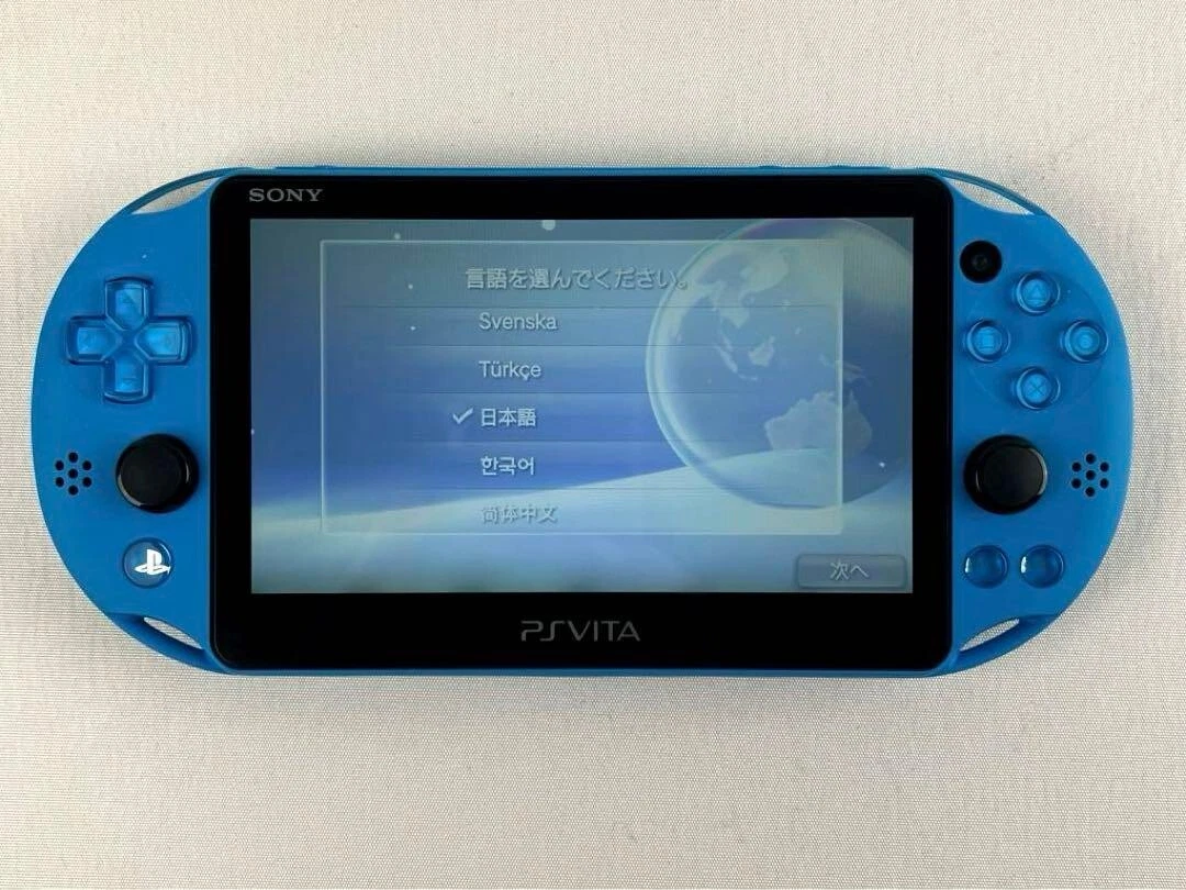 Sony PS Vita - PCH-2000 Blue Video Game Consoles for sale | eBay